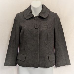 H&M Black Cropped Blazer